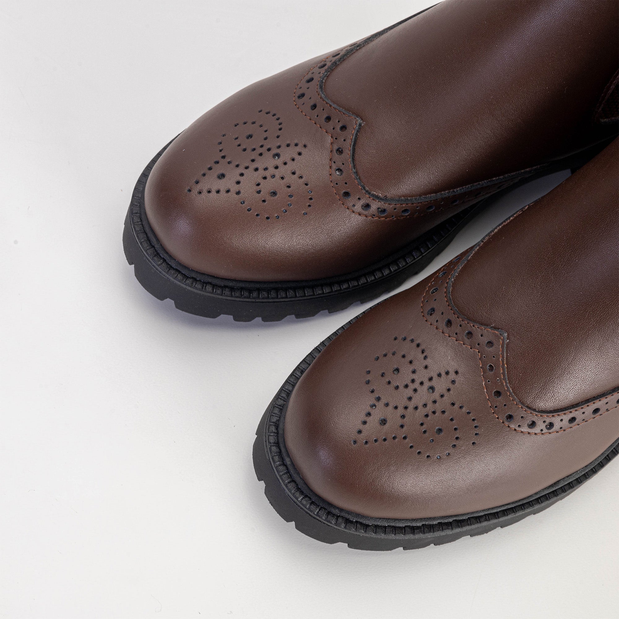 Volzak 050 Bottine en cuir Marron