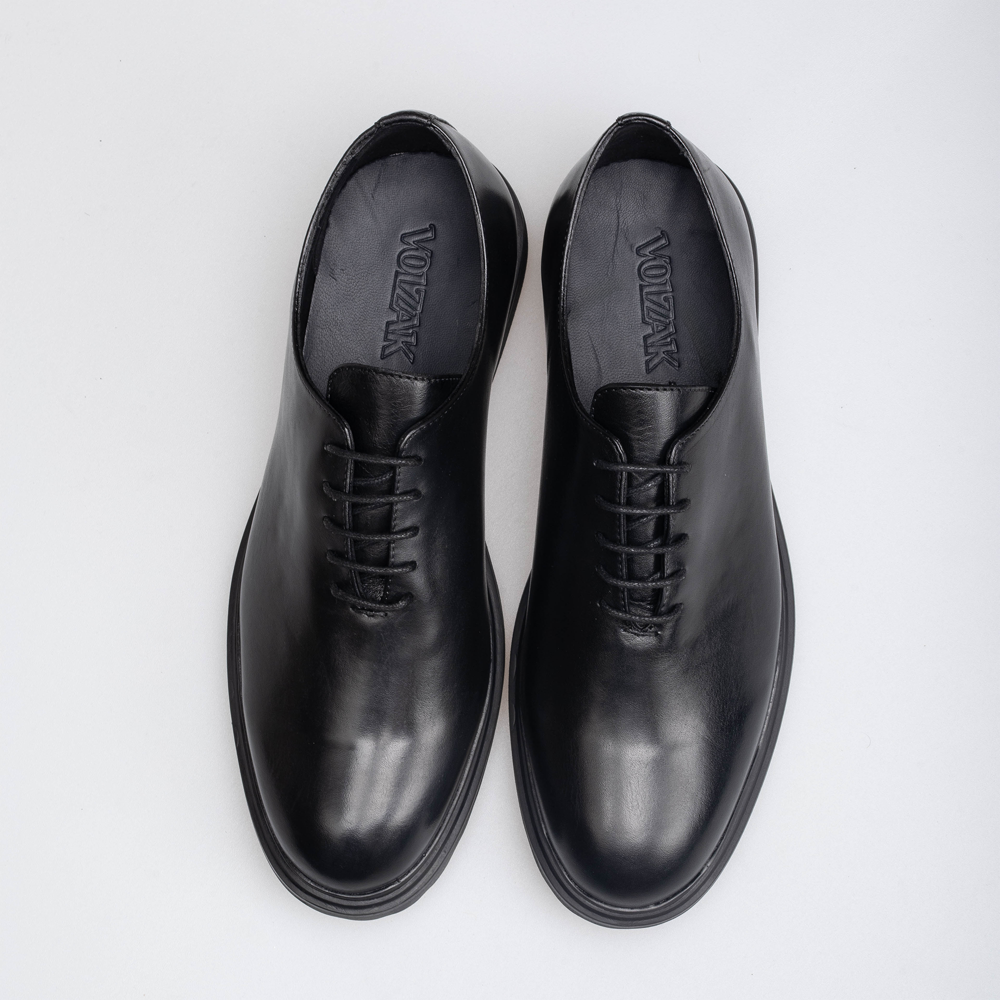 Volzak 8045 leather shoe Black