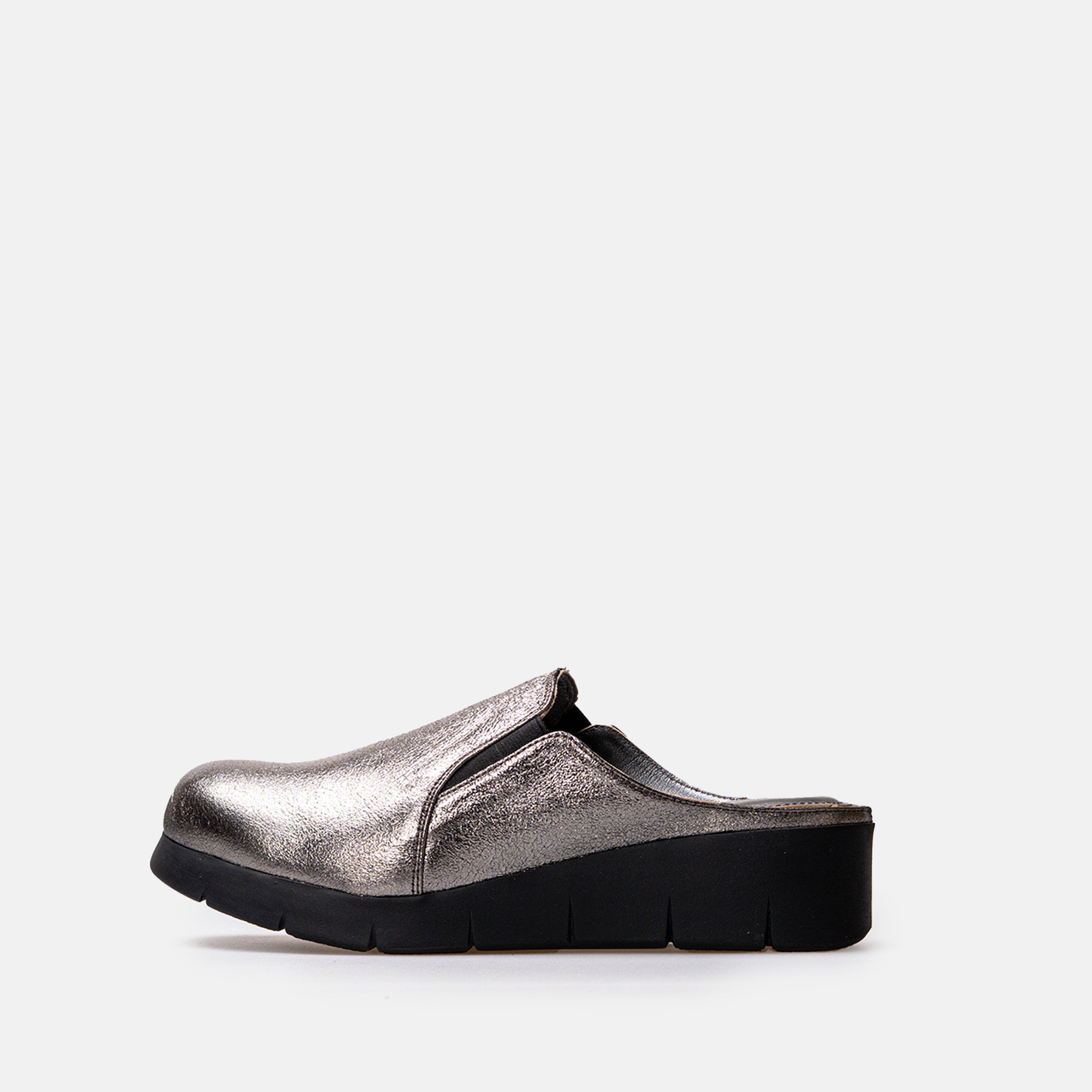 Volzak 06 Sabot en cuir Platinium