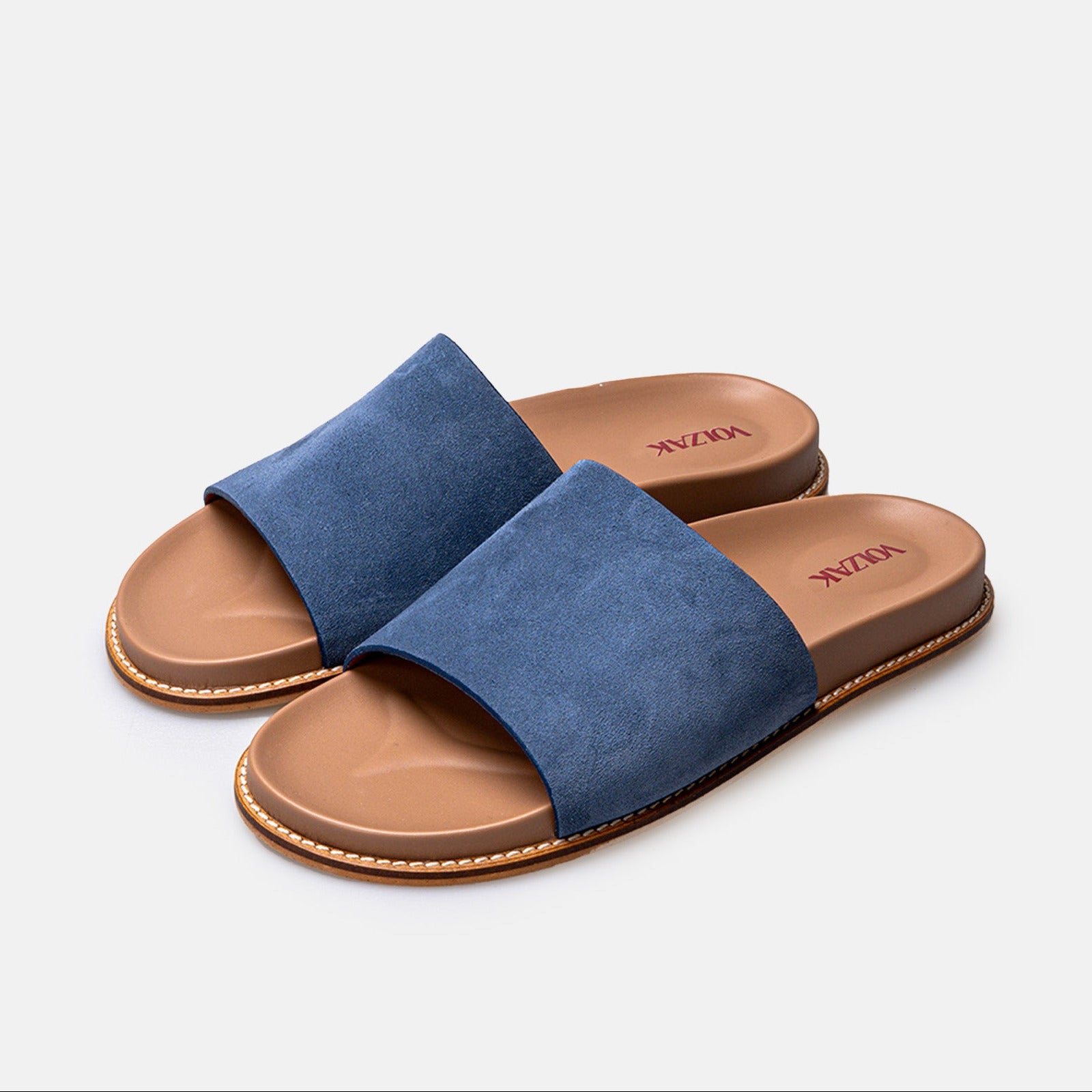 Volzak 521 Suede sandal Blue