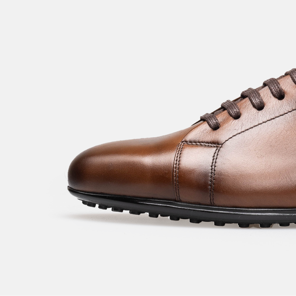 Volzak 5404 Vintage Brown Leather Shoe