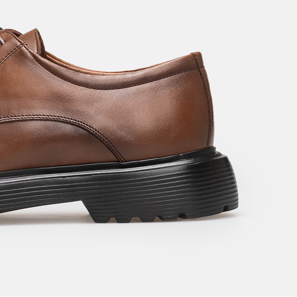 Volzak 5311 chaussure en cuir Marron Vintage