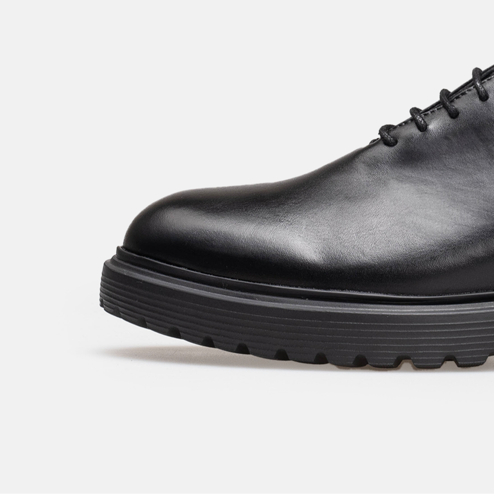 Volzak 8045 leather shoe Black
