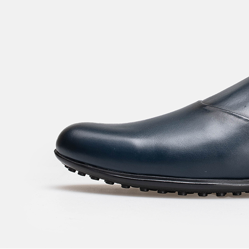 Volzak 5402 Mule en cuir Bleu