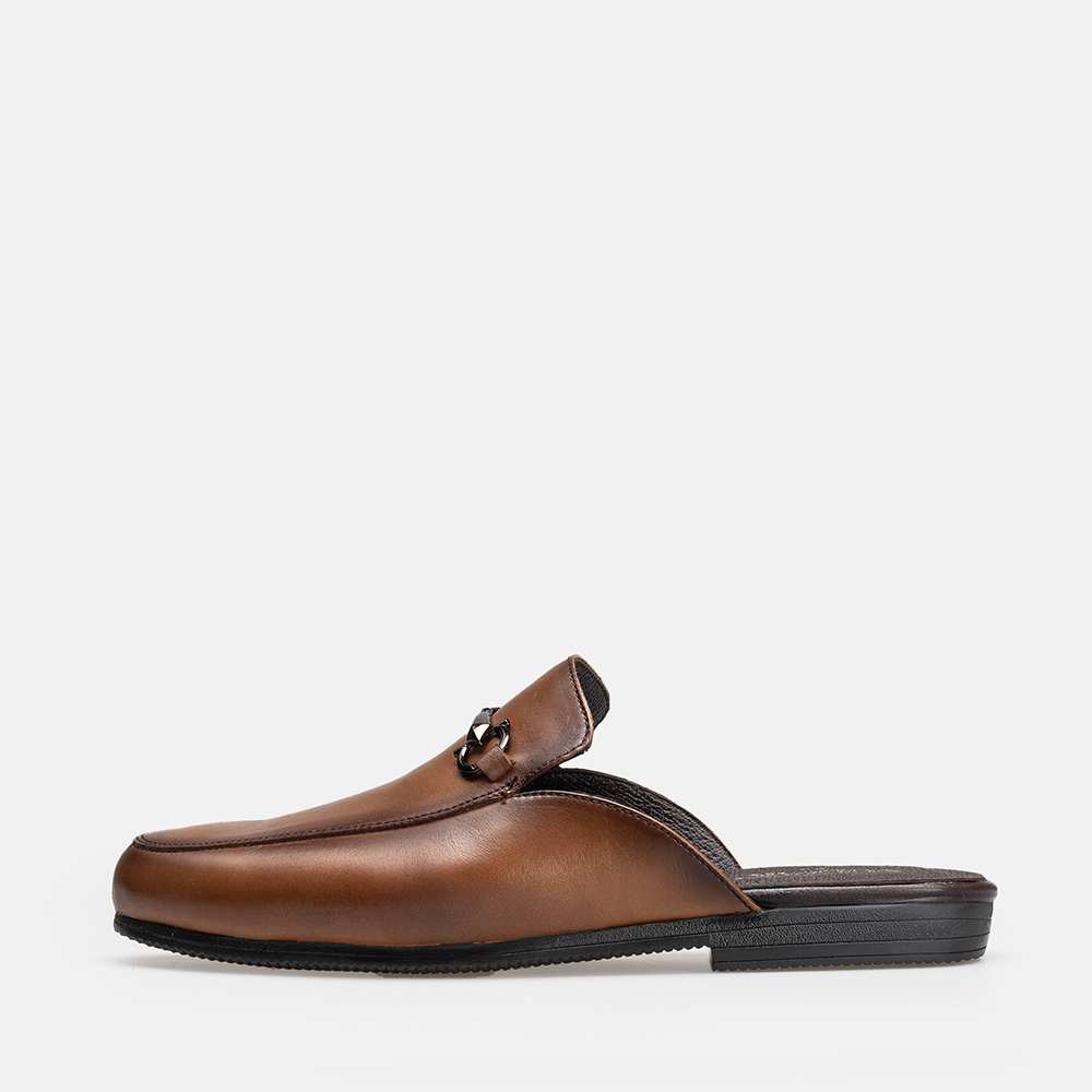 Volzak 5403 Vintage Brown Leather Mule
