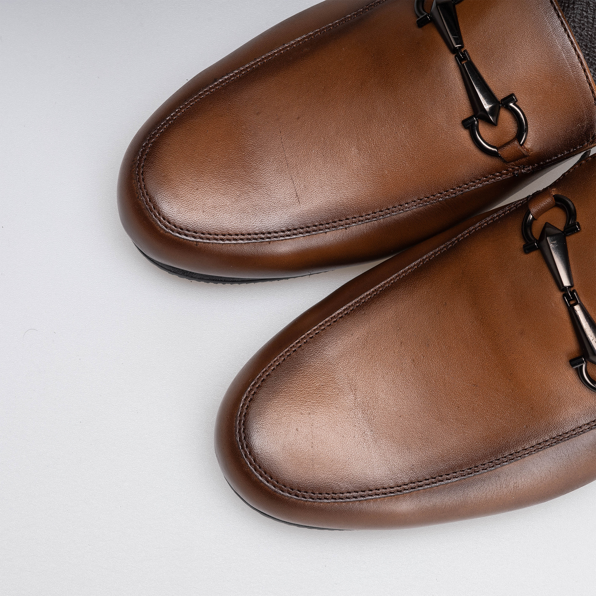 Volzak 5403 Vintage Brown Leather Mule