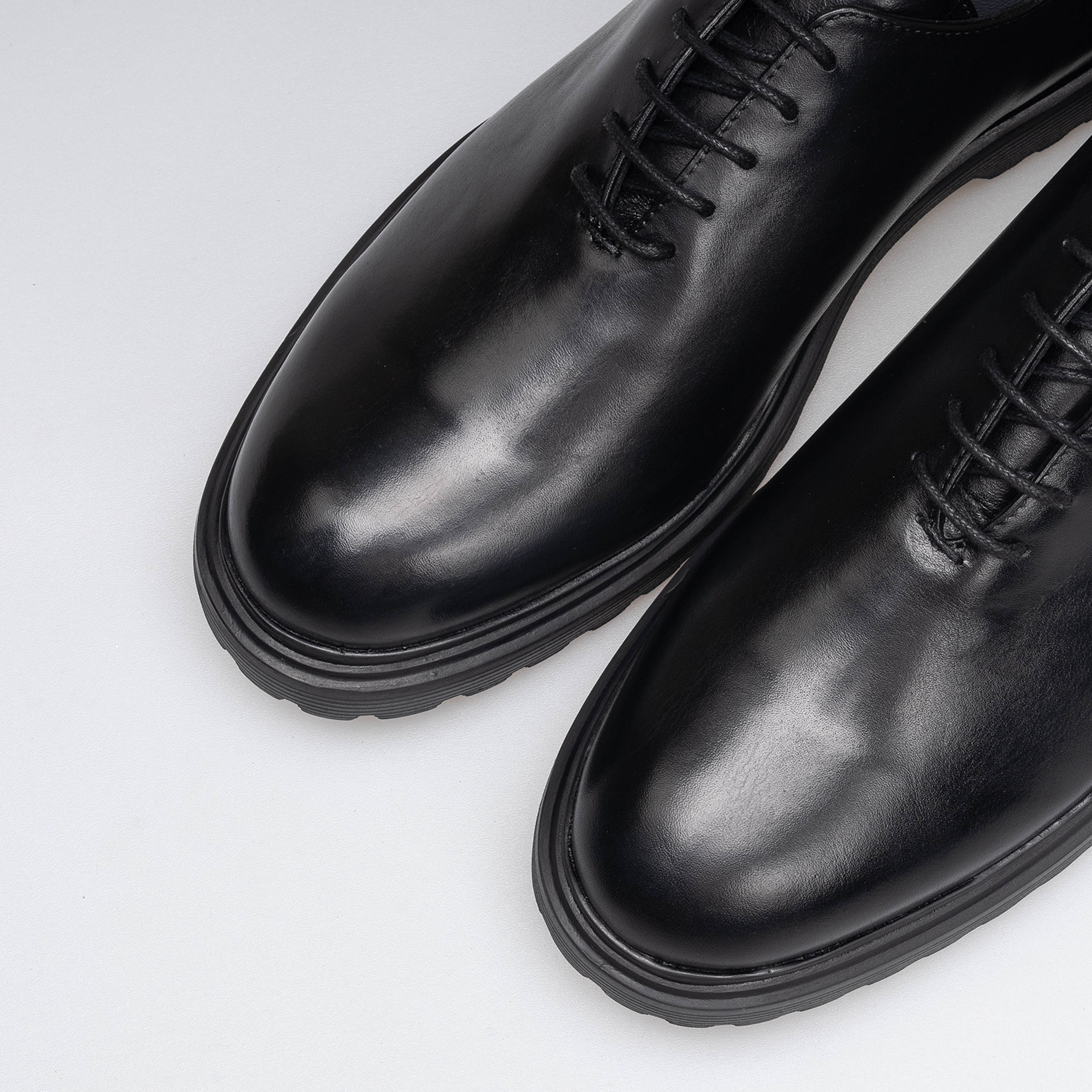 Volzak 8045 leather shoe Black