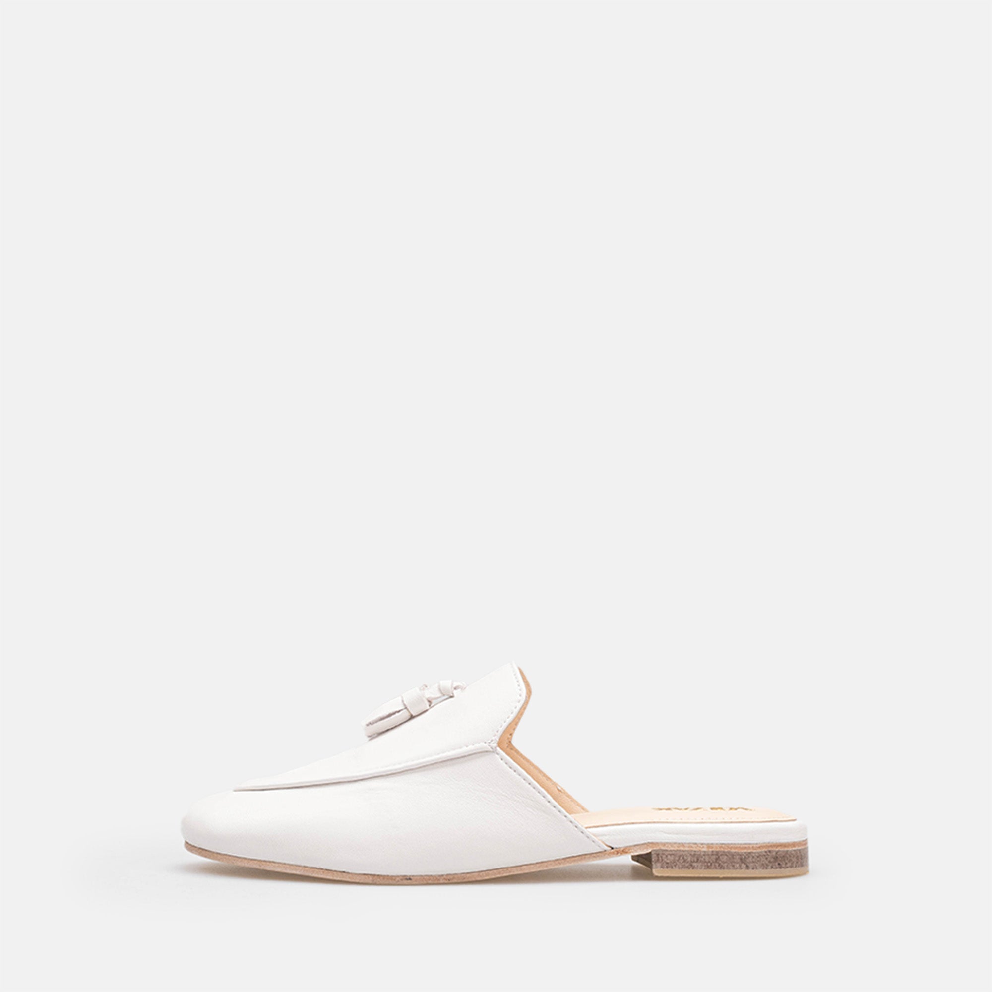 Volzak 3020 Mule en cuir Beige