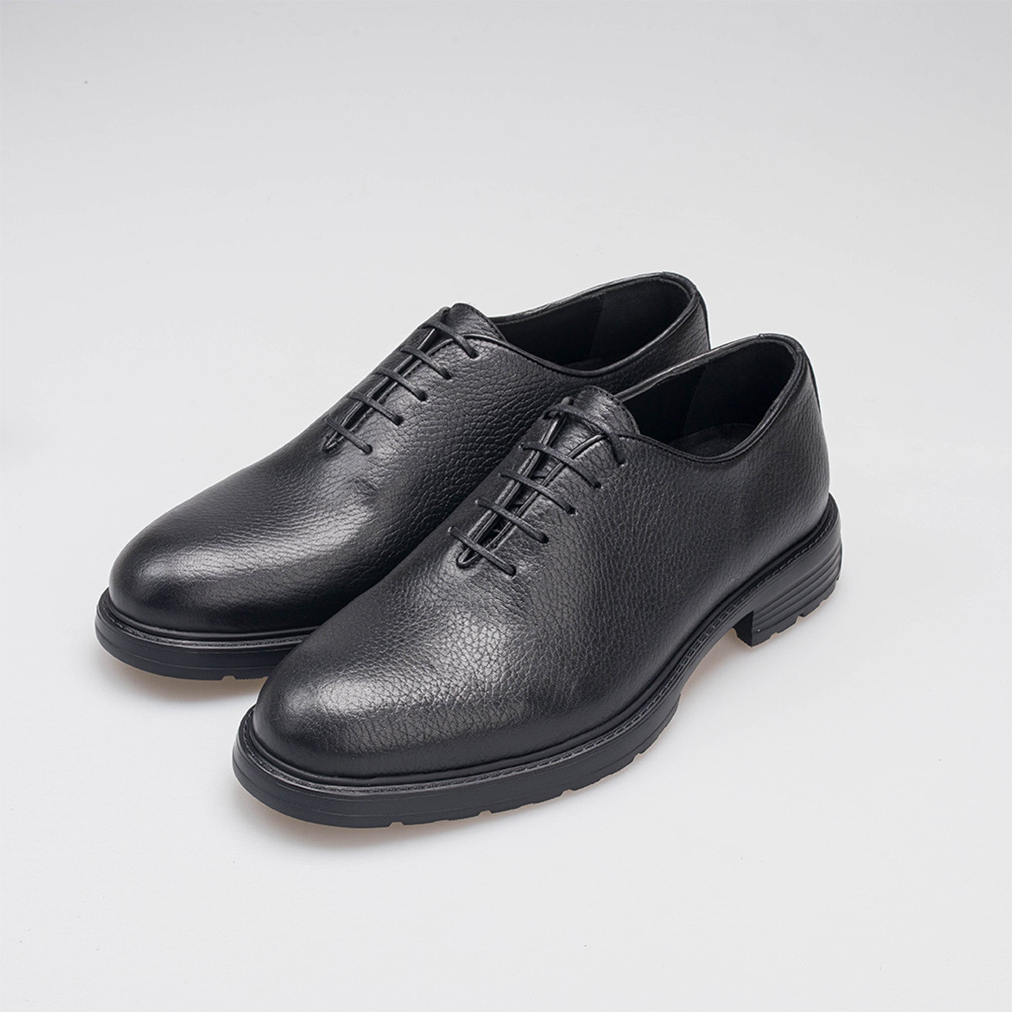 Volzak 6070 Black Leather Shoe
