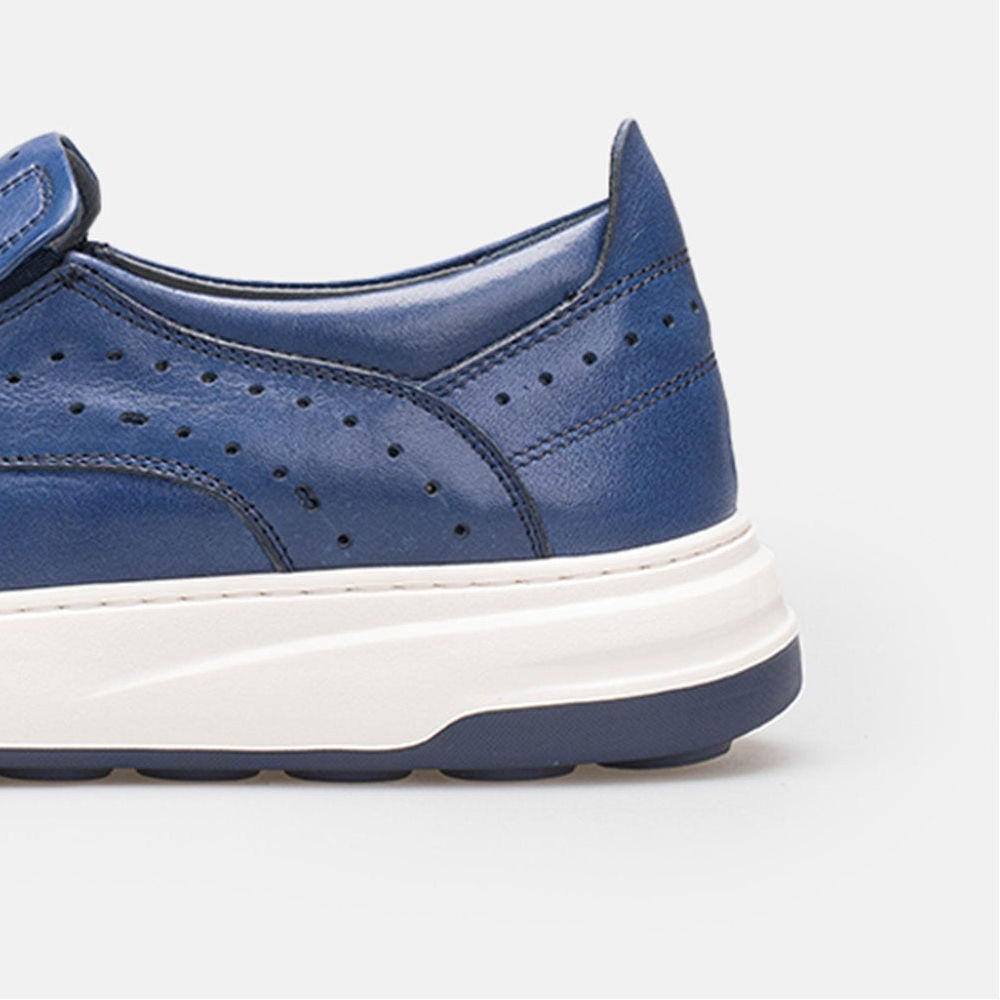 Volzak 3072 leather sneaker Blue