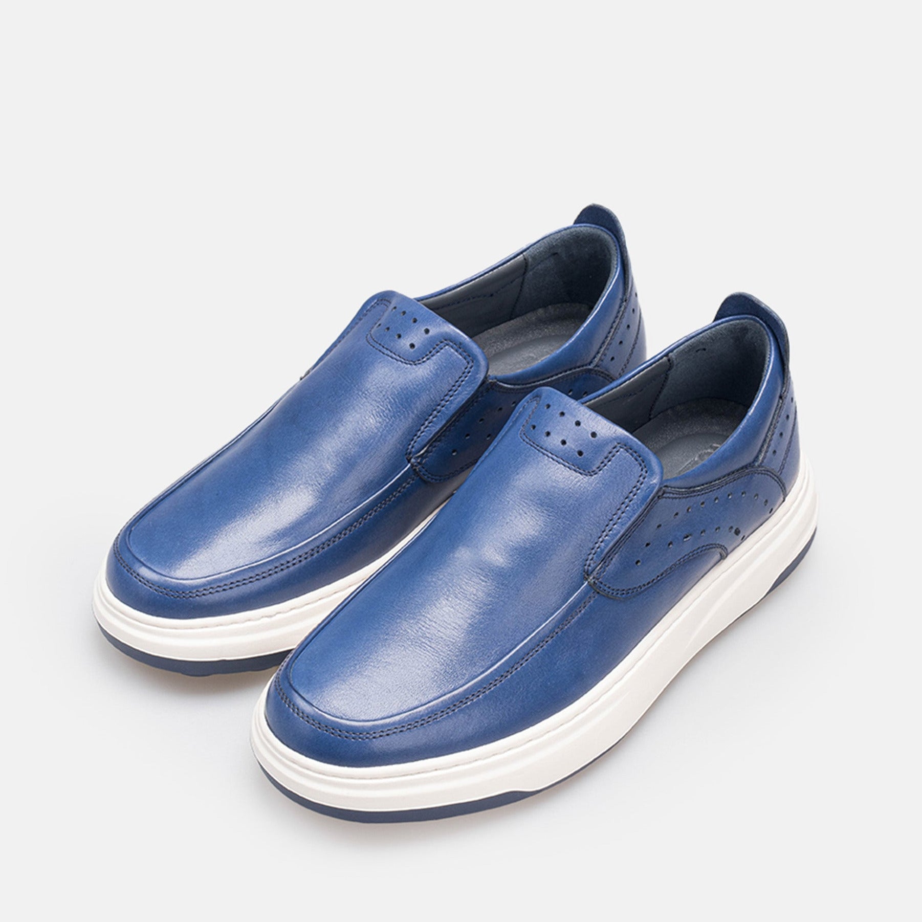 Volzak 3072 leather sneaker Blue
