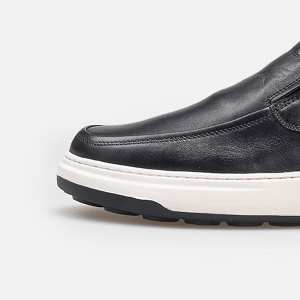 Volzak 3072 leather sneaker Black