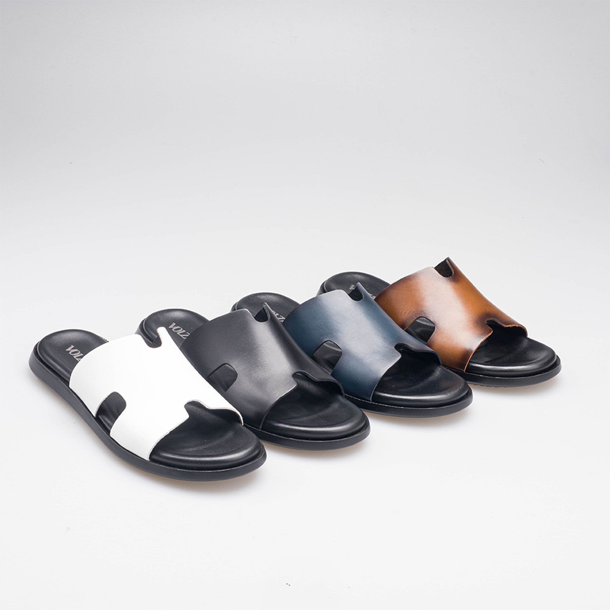 Volzak 5405 Sandale en cuir Noir