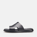 Volzak 5405 Black Leather Sandal