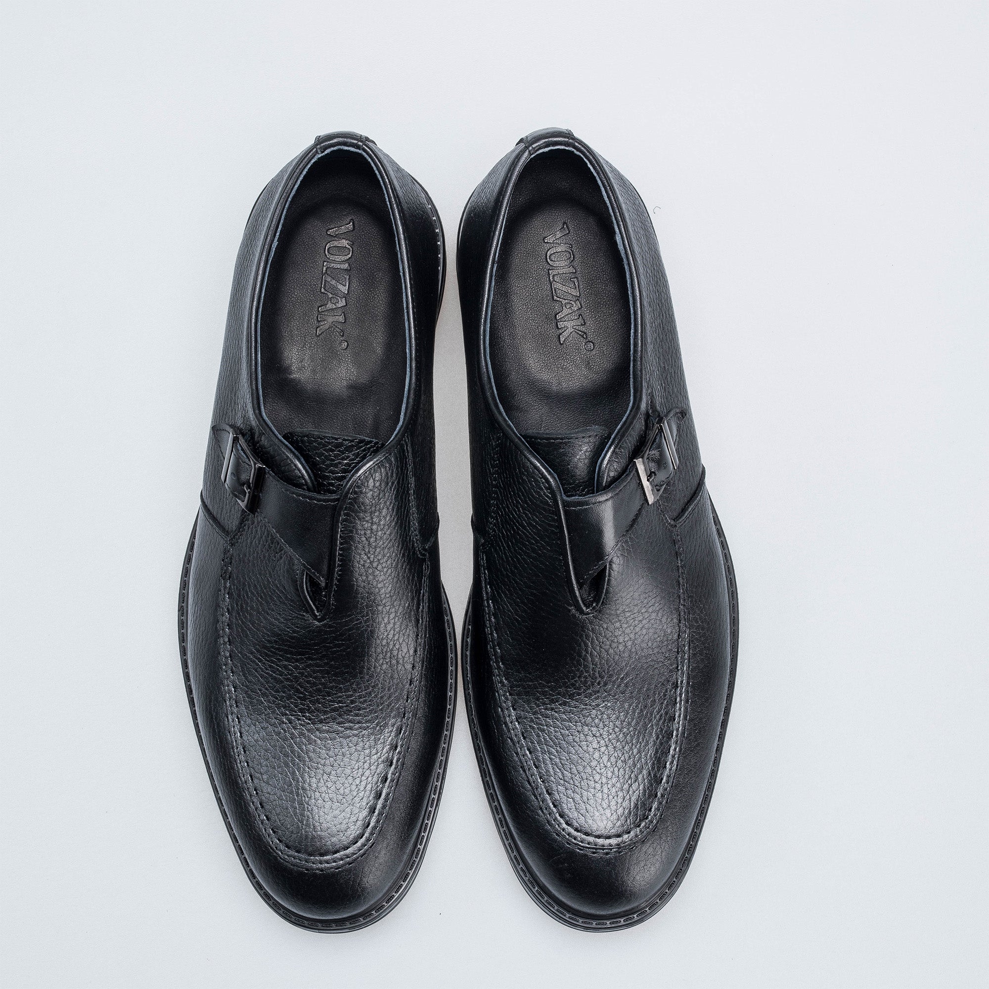 Volzak 317 Black Leather Shoe