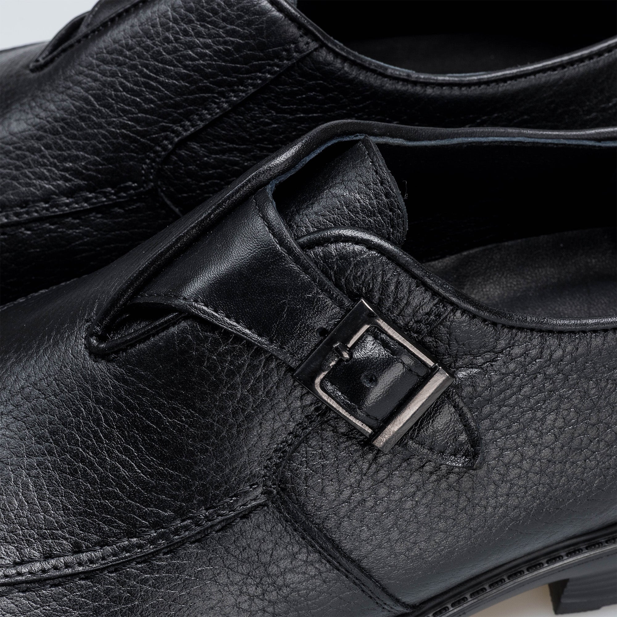 Volzak 317 Black Leather Shoe