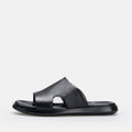 Volzak 5408 Black Leather Sandal