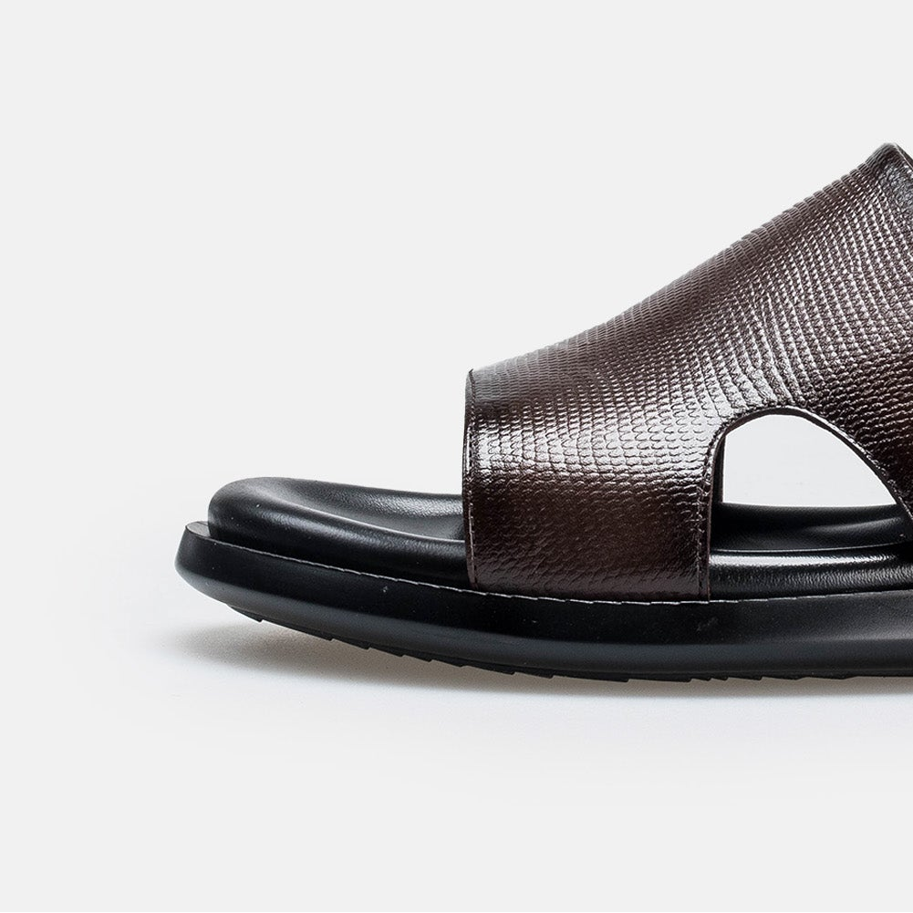 Volzak 5408 Brown Leather Sandal