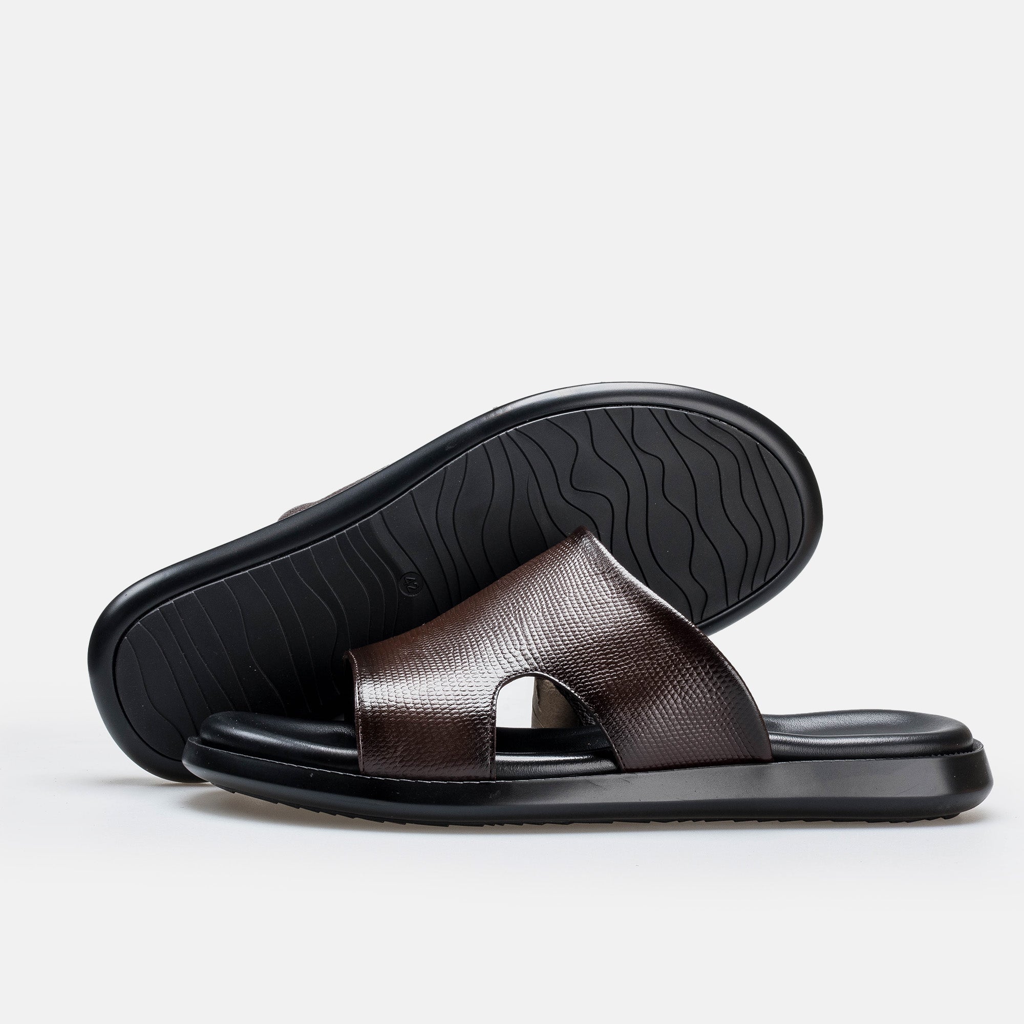 Volzak 5408 Brown Leather Sandal