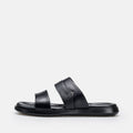 Volzak 5410 Black Leather Sandal