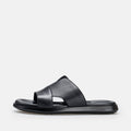 Volzak 5407 Black Leather Sandal