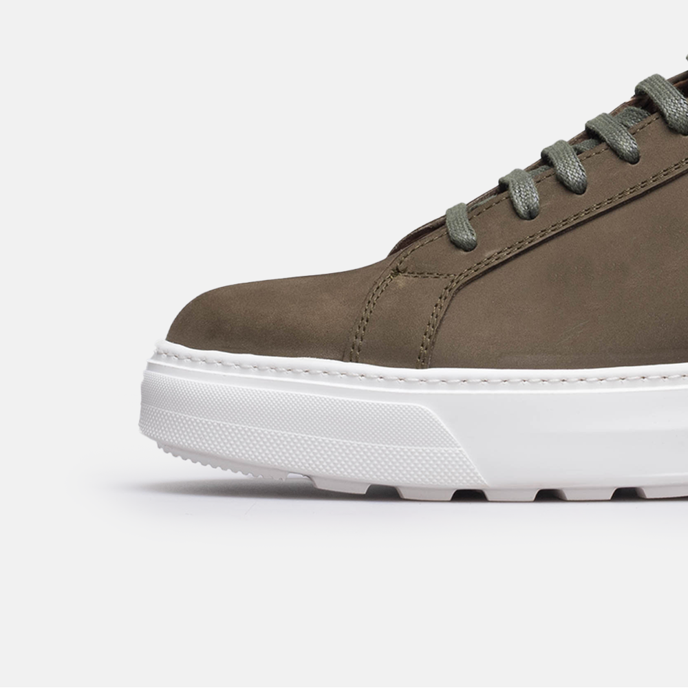 Volzak 6041 Nubuck sneaker Green