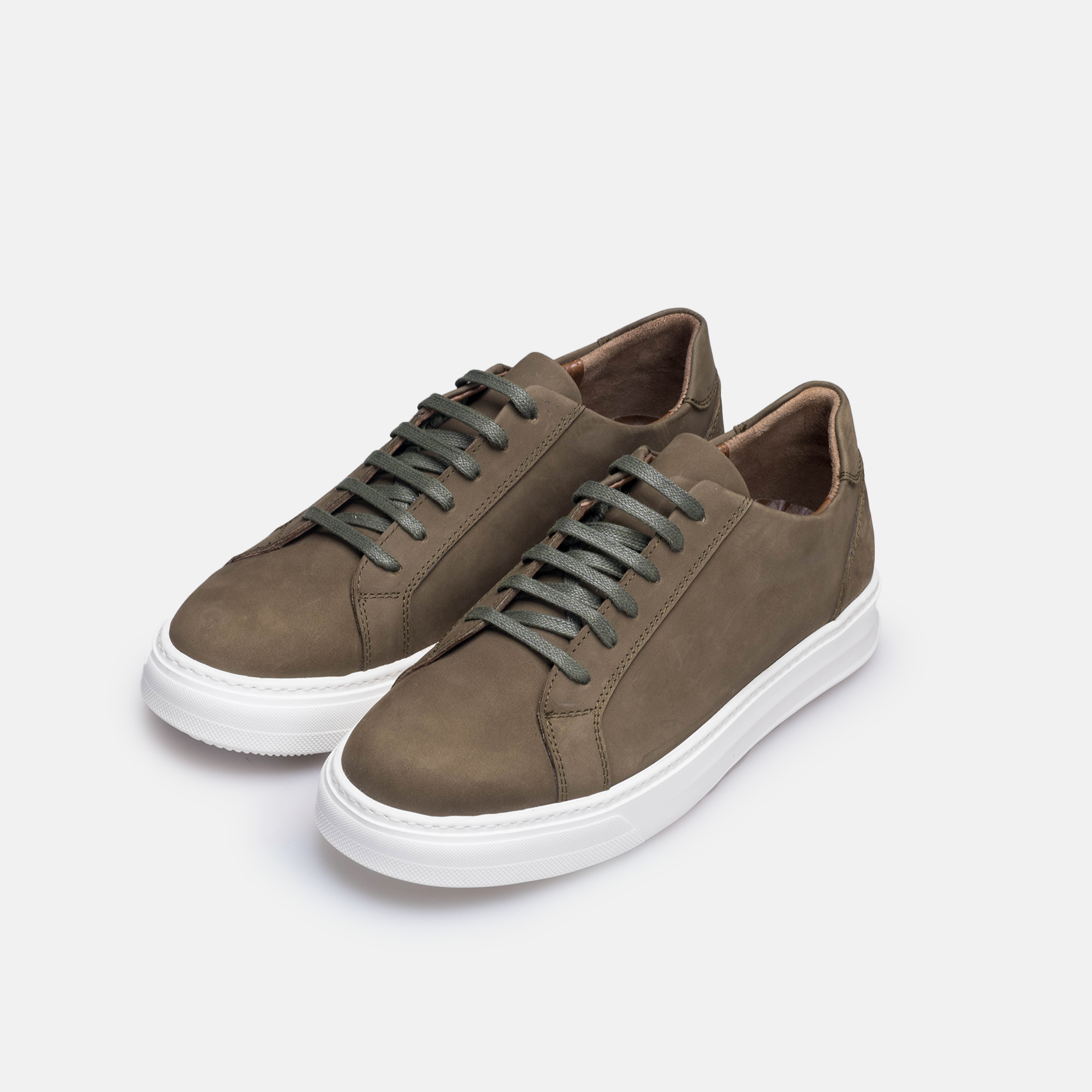Volzak 6041 Nubuck sneaker Green