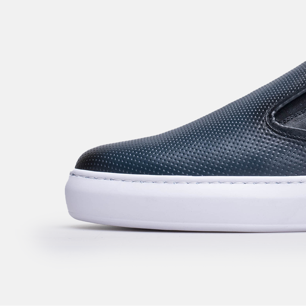 Volzak 5417 leather sneaker Blue