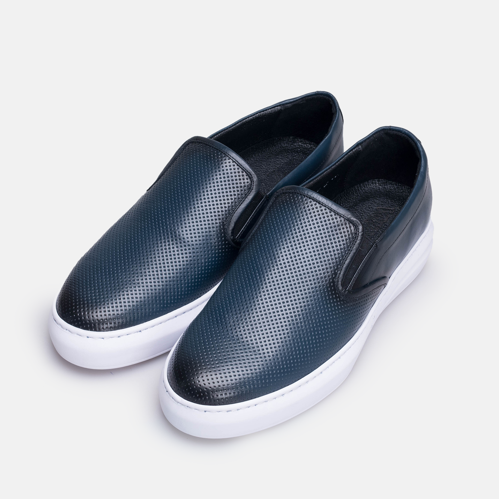 Volzak 5417 leather sneaker Blue