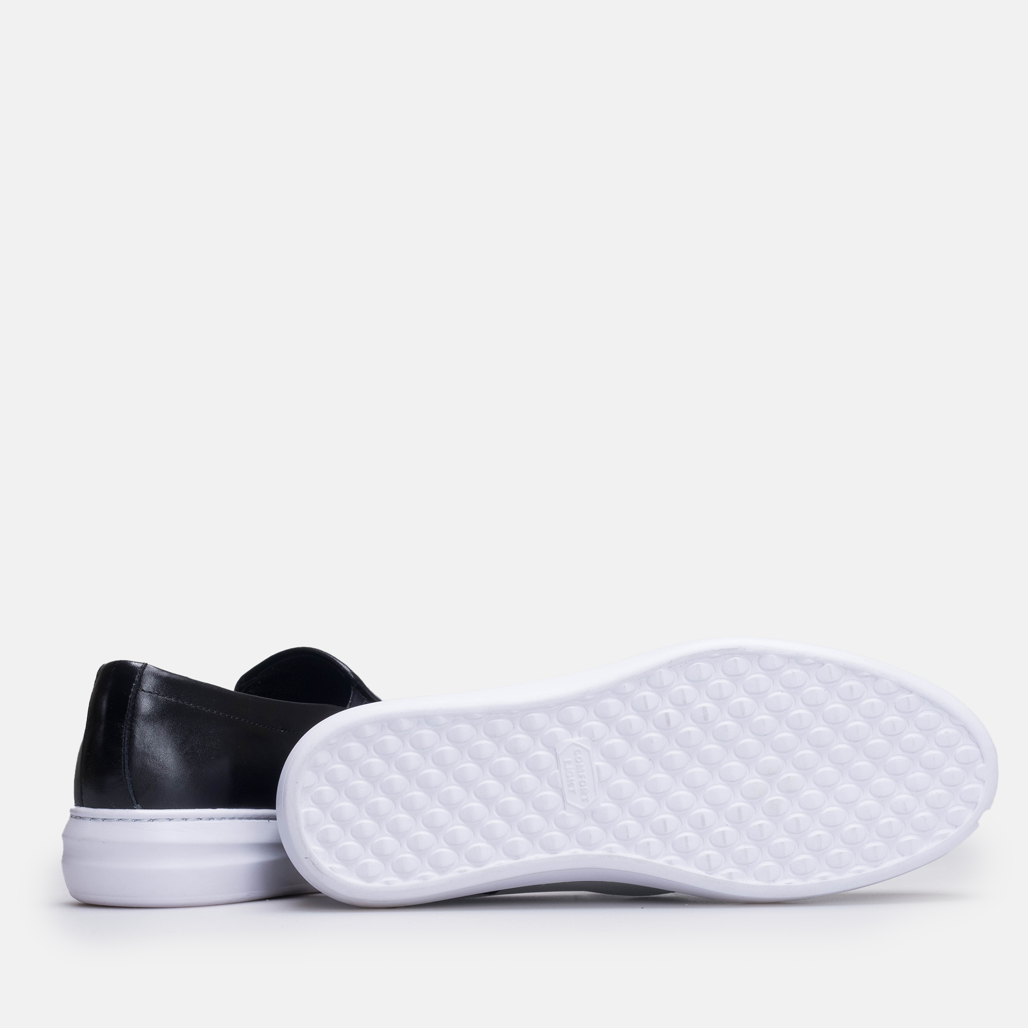 Volzak 5417 Black leather sneaker