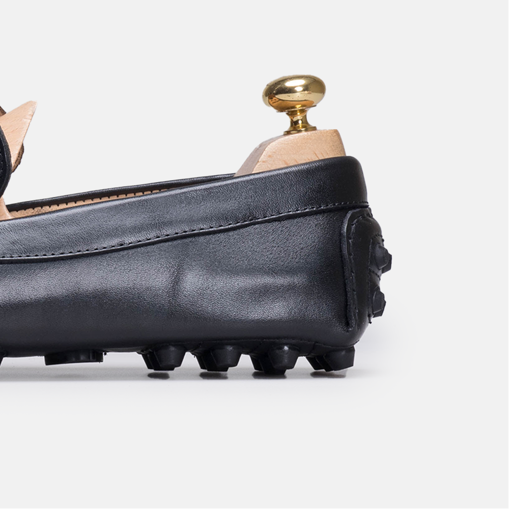 Volzak 2000 Mocassin en cuir Noir