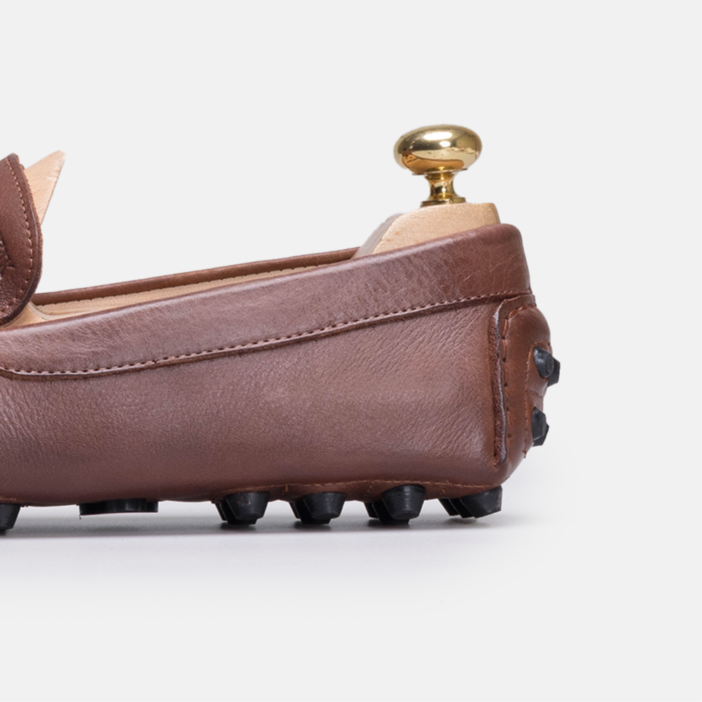 Volzak 2000 Camel Leather Moccasin