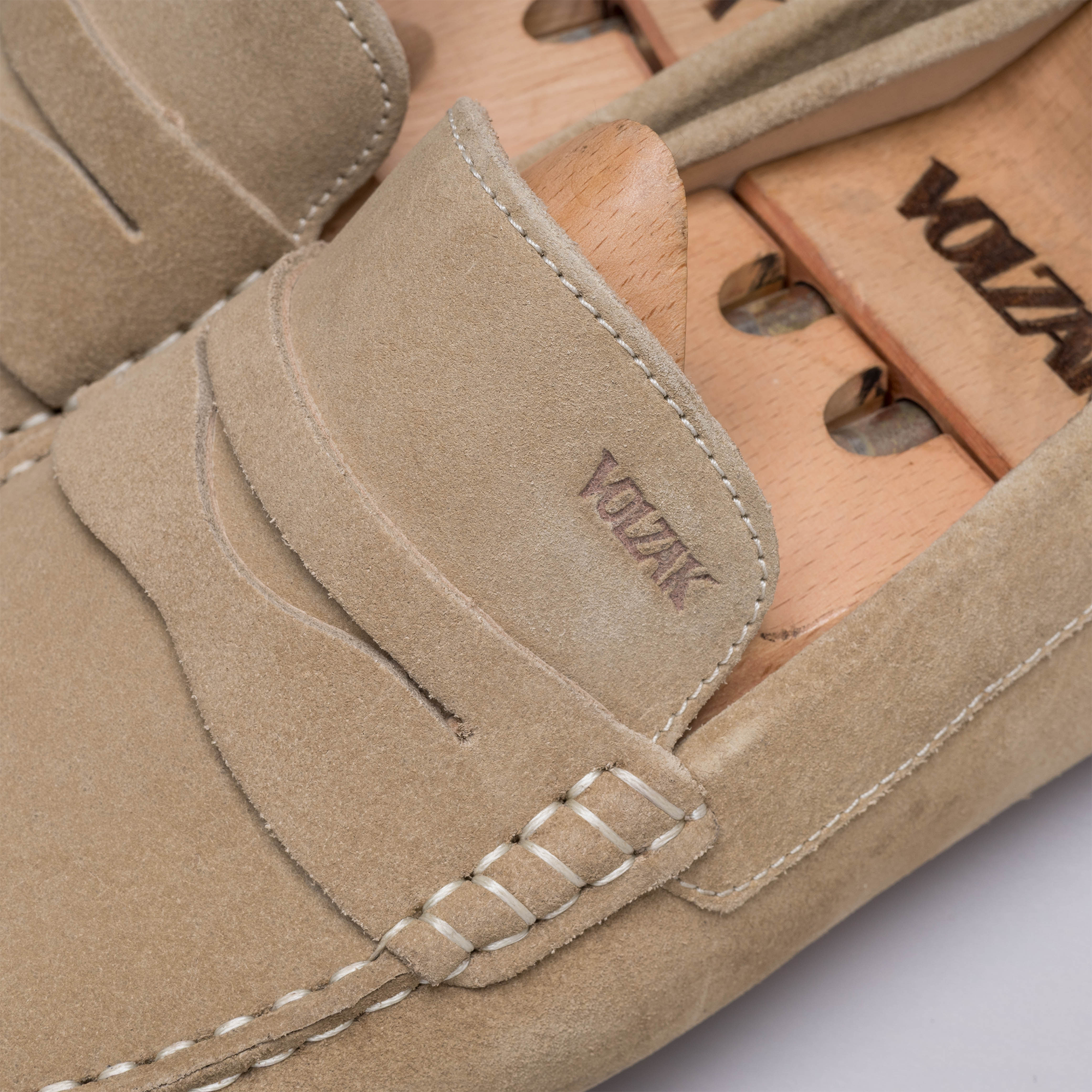 Volzak 2000 Suede moccasin Beige