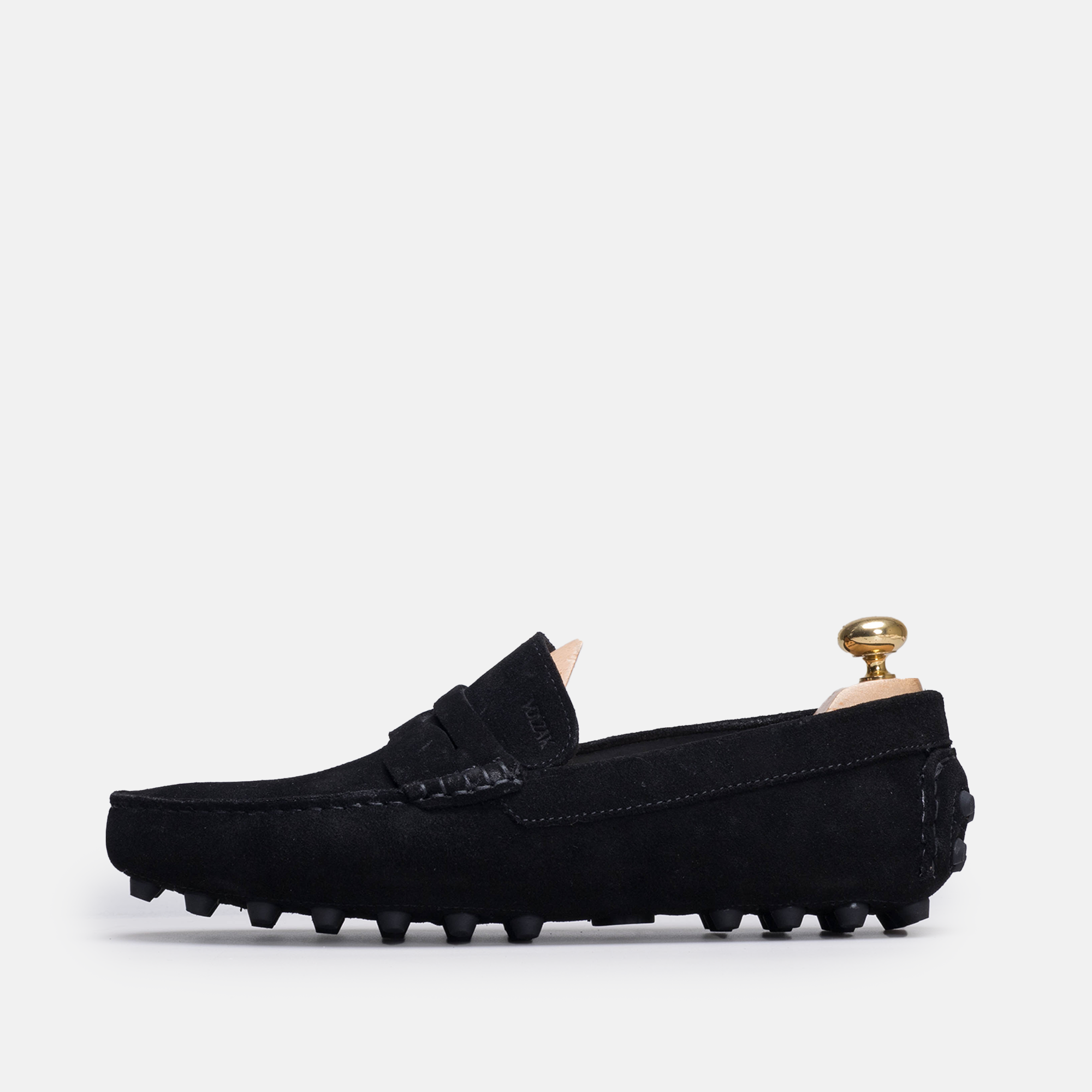 Volzak 2000 Black Suede Moccasin