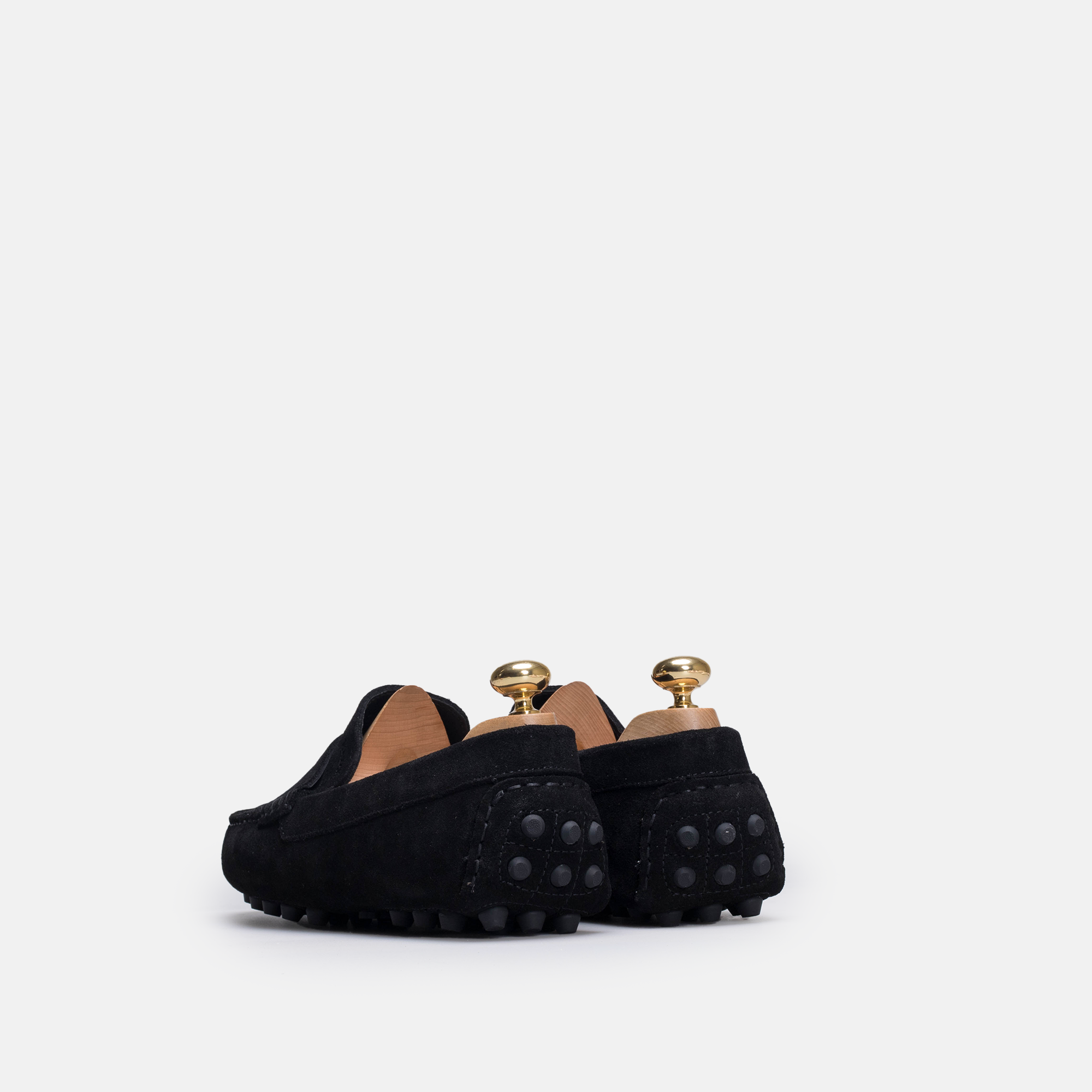 Volzak 2000 Black Suede Moccasin