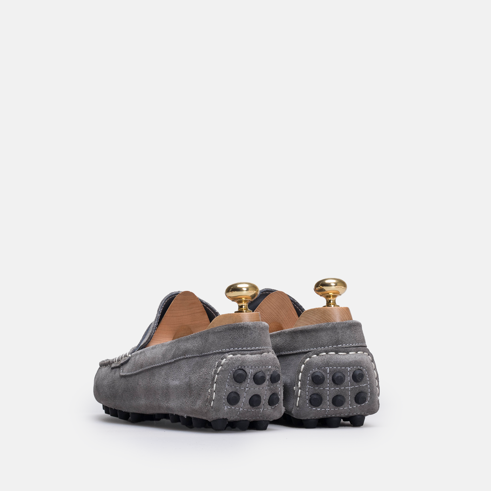 Volzak 2000 Gray suede moccasin