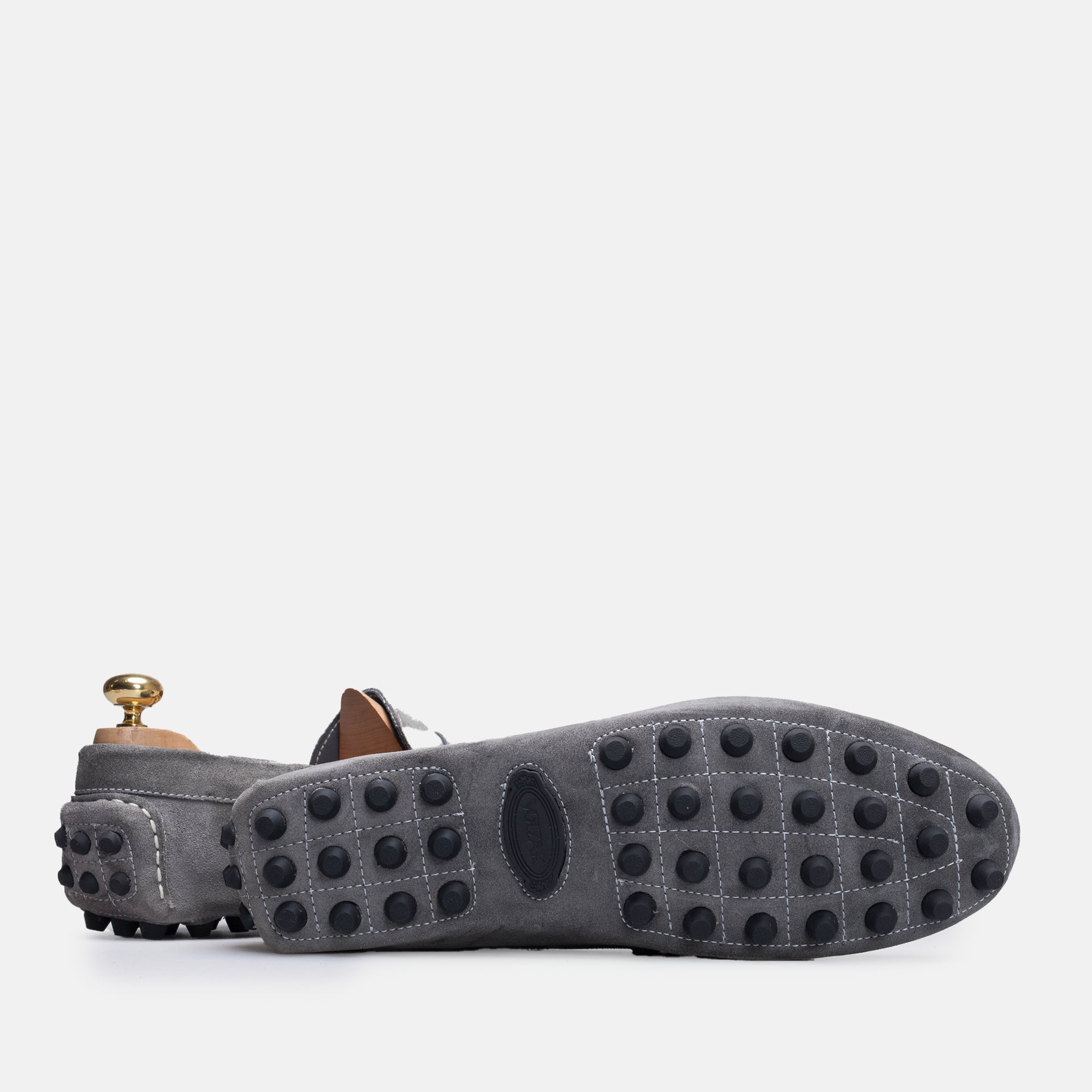 Volzak 2000 Gray suede moccasin