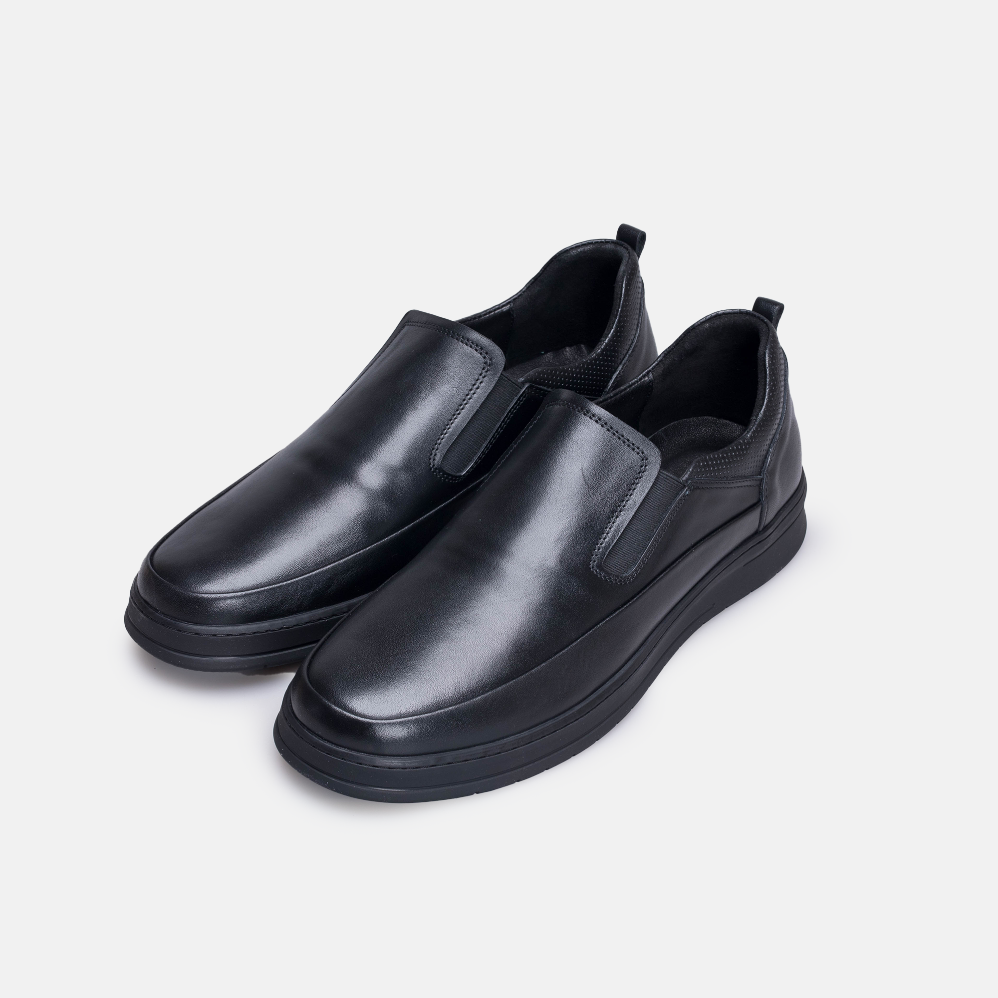 Volzak 312 Black Leather Shoe