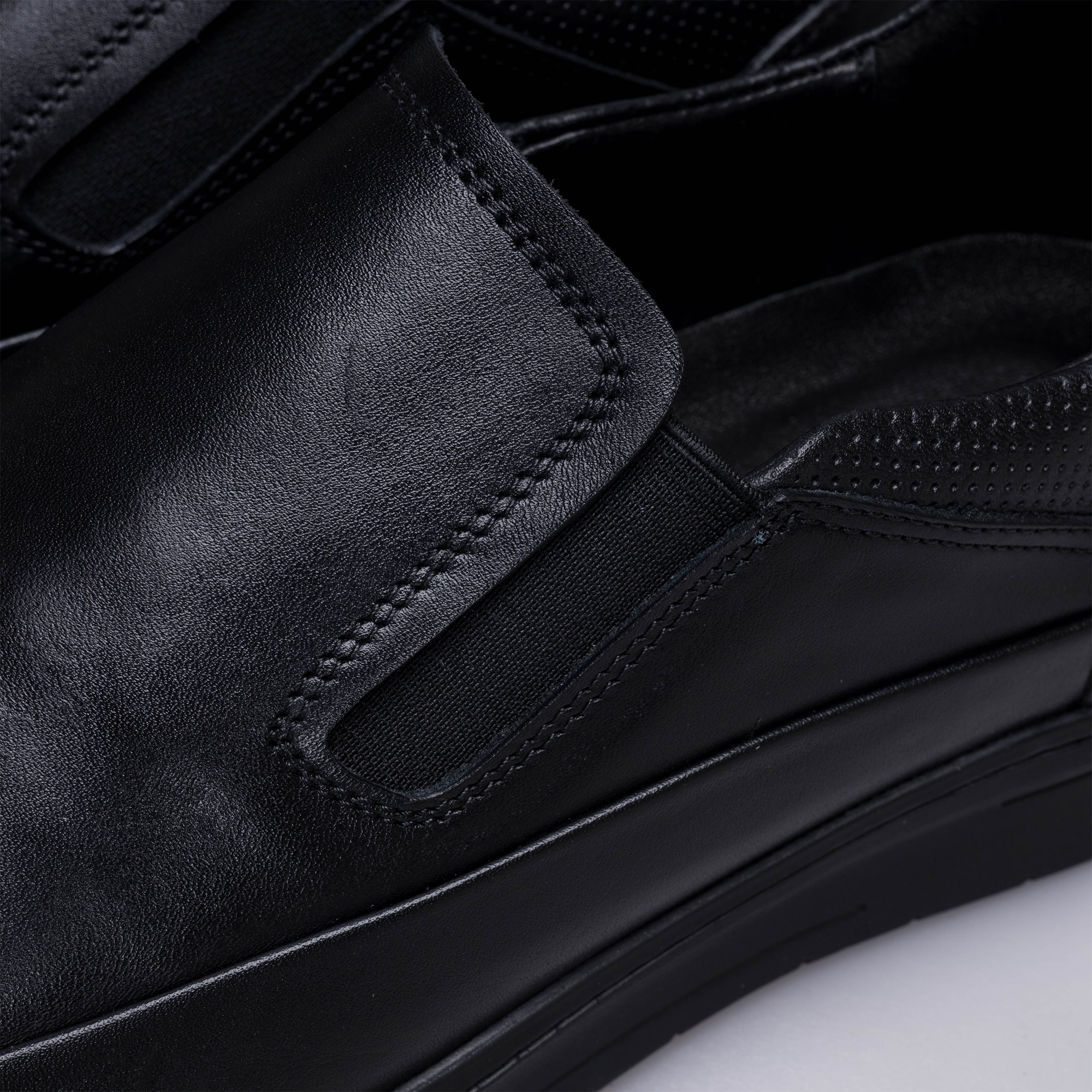 Volzak 312 Black Leather Shoe