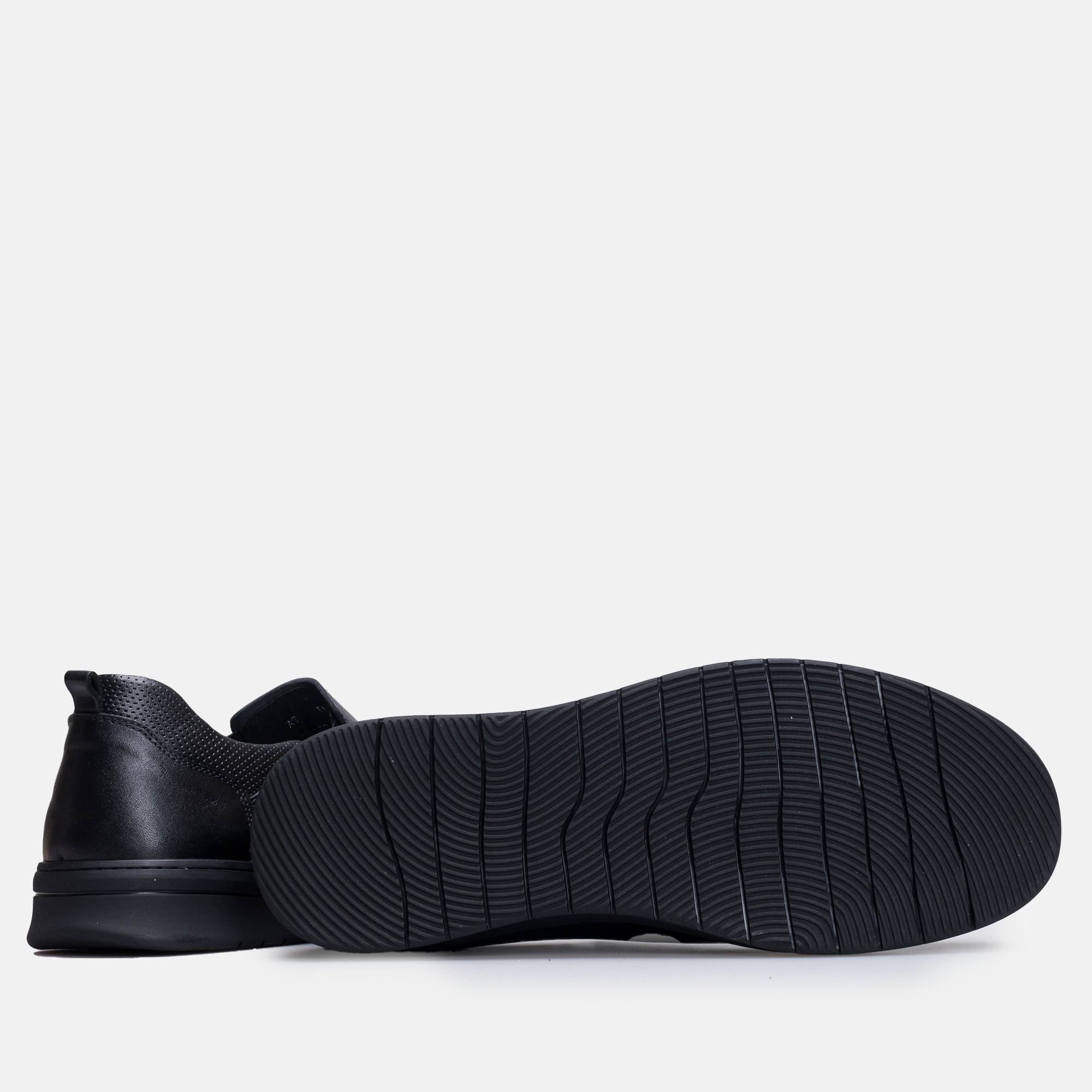 Volzak 312 Black Leather Shoe