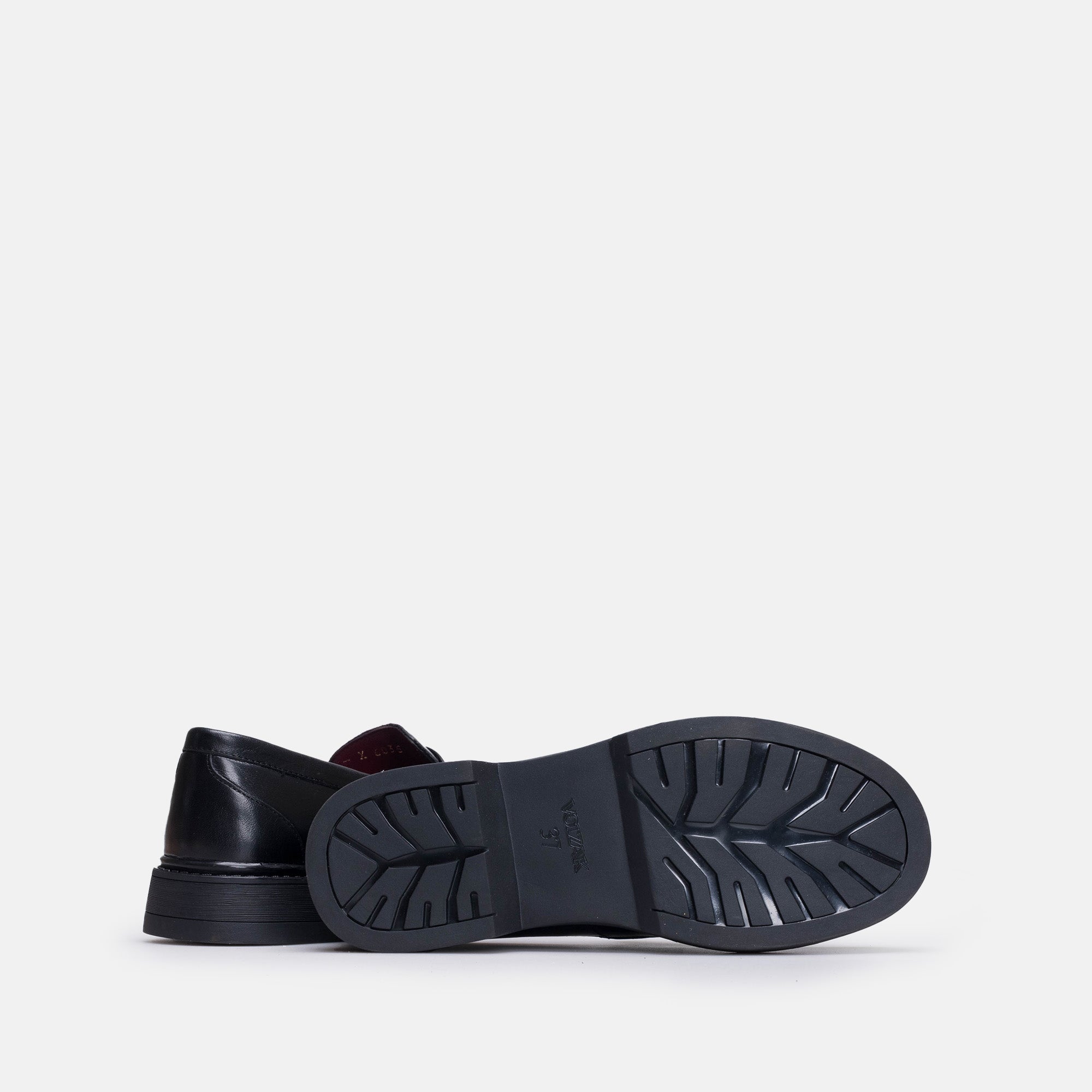 Volzak 6035 Chaussure en cuir Noir