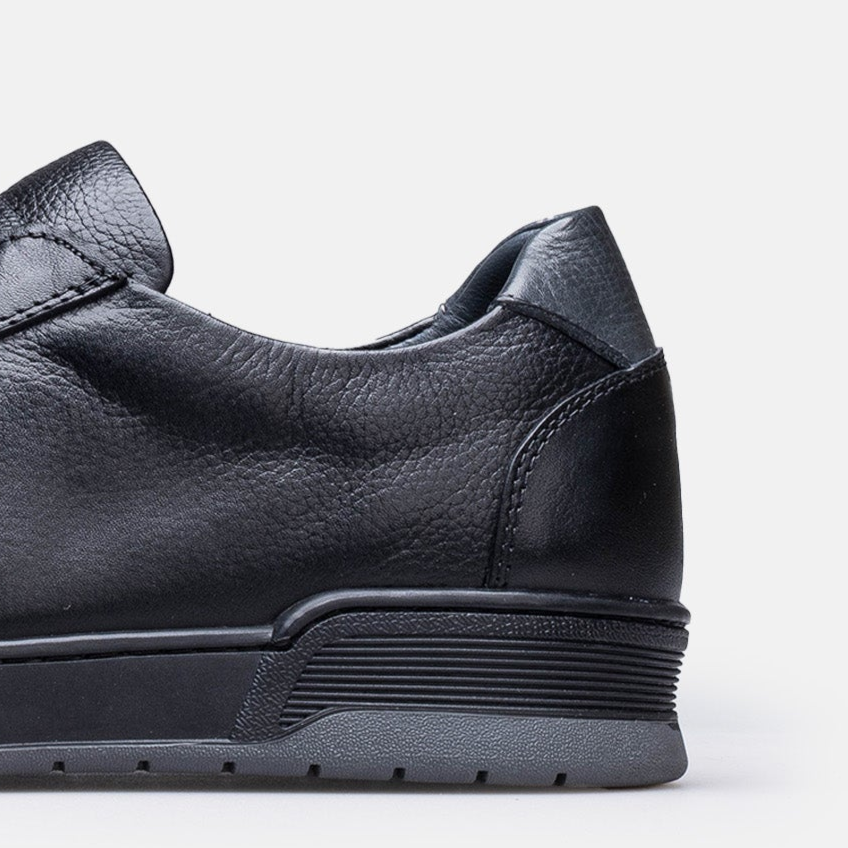 Volzak 200 Basket en cuir Noir