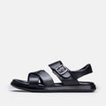 Volzak 5415 Black Leather Sandal