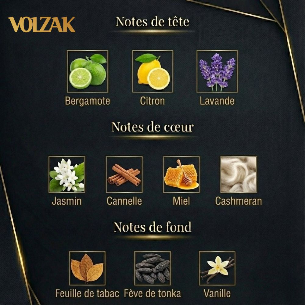 VOLZAK PARFUM MIEL DORÉ 100ML HOMME