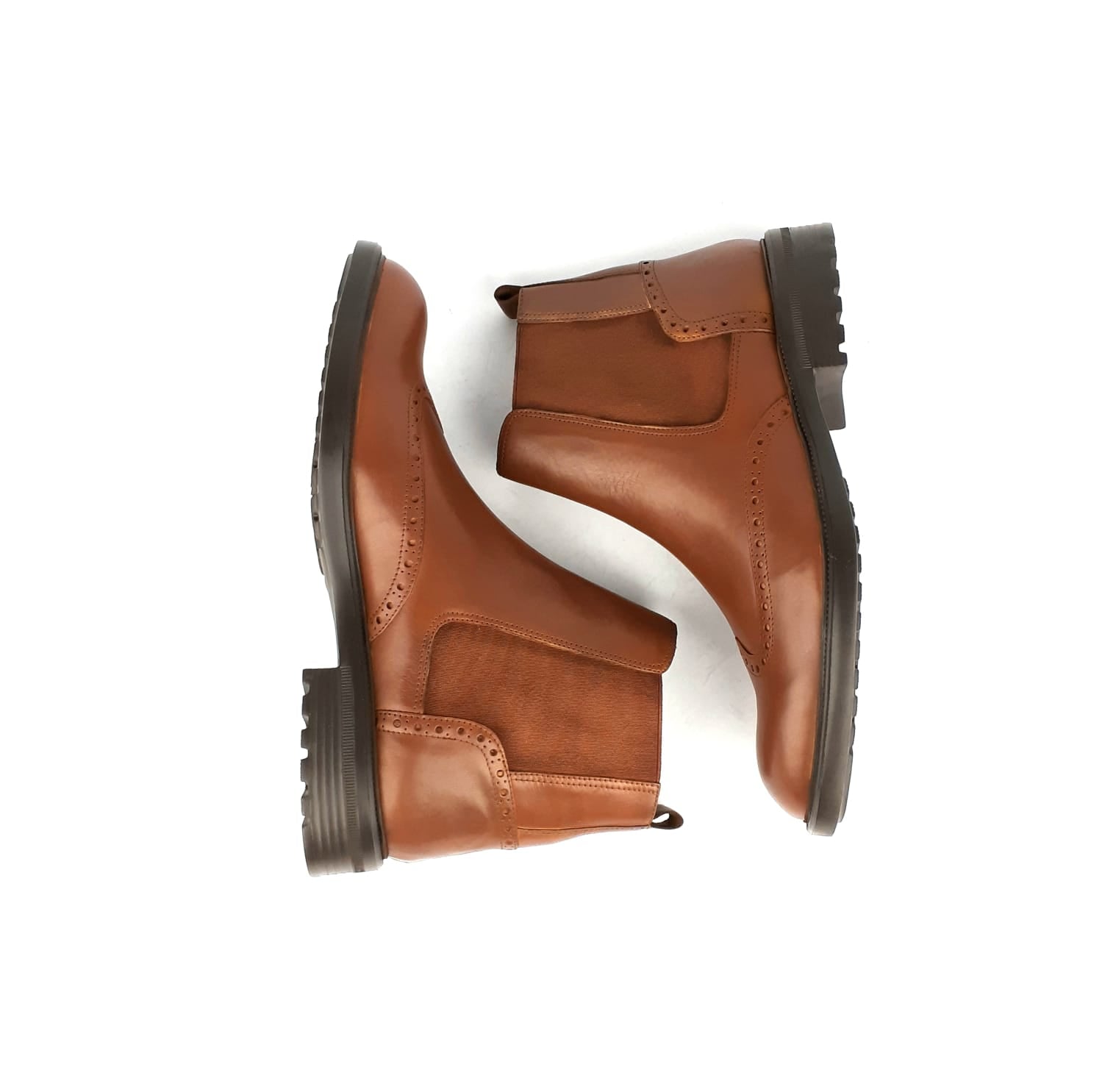 2021 Bottine en cuir Cajou