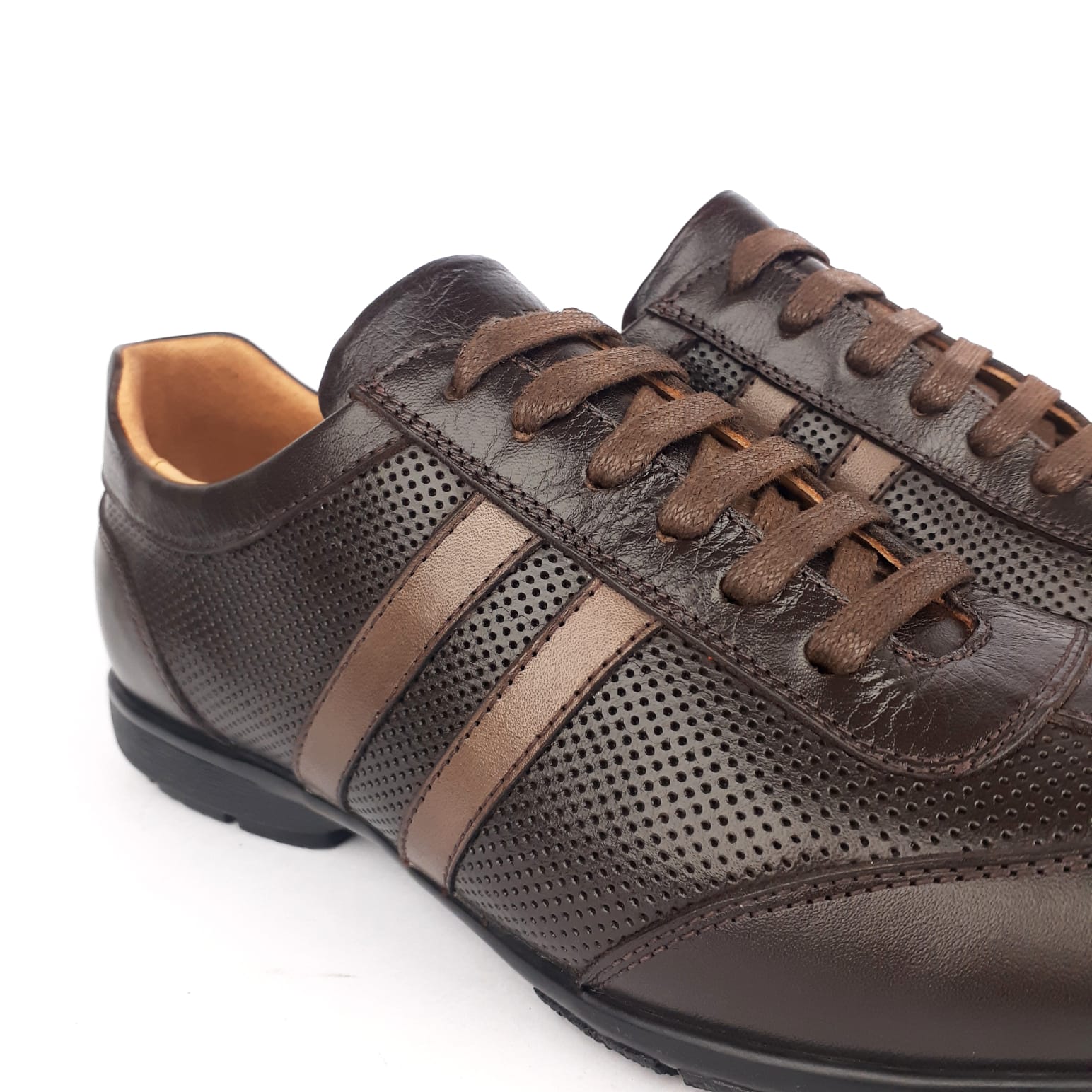 Volzak 6042 Chaussure en cuir Marron