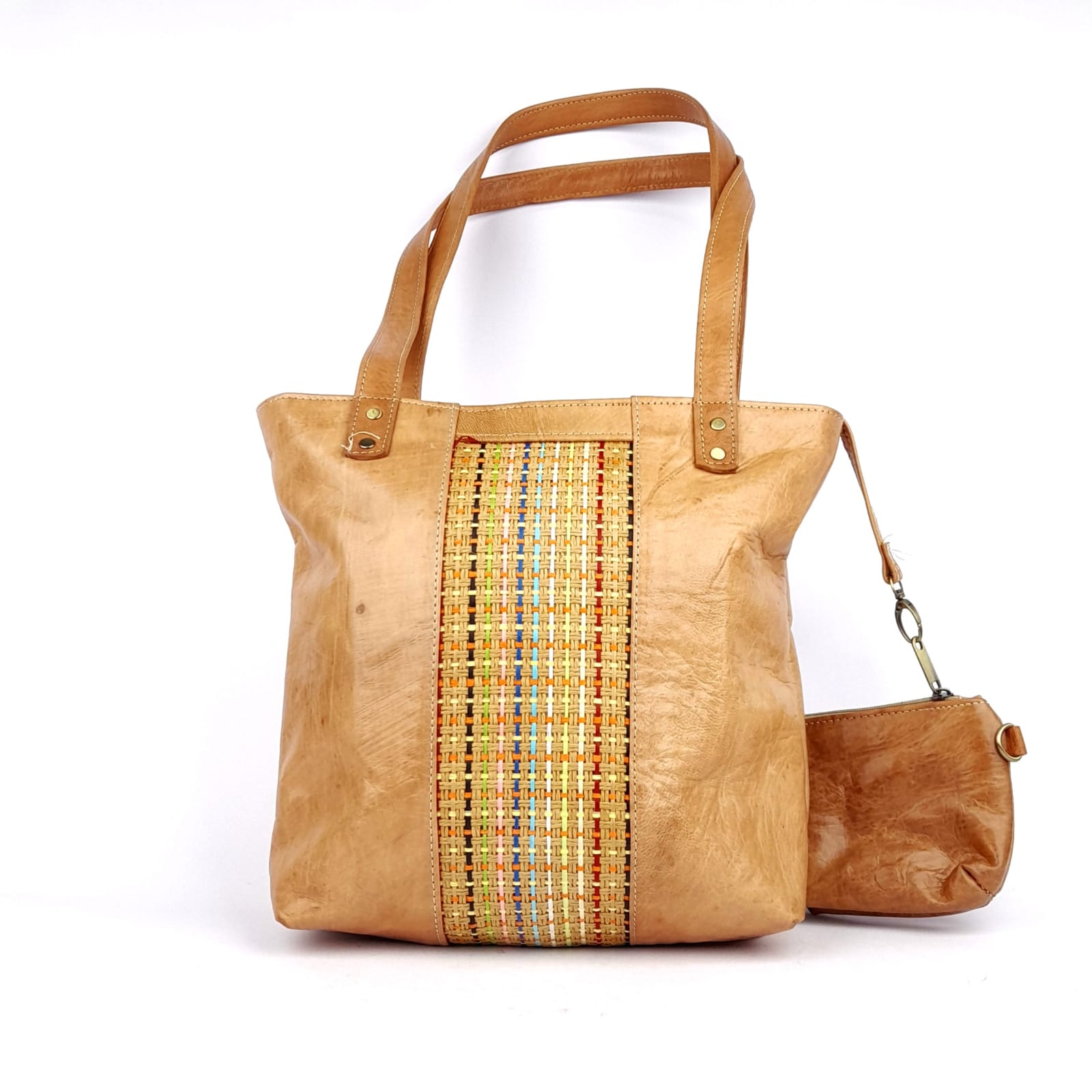 AR68 Sac à Main En Cuir traditionnel Sable