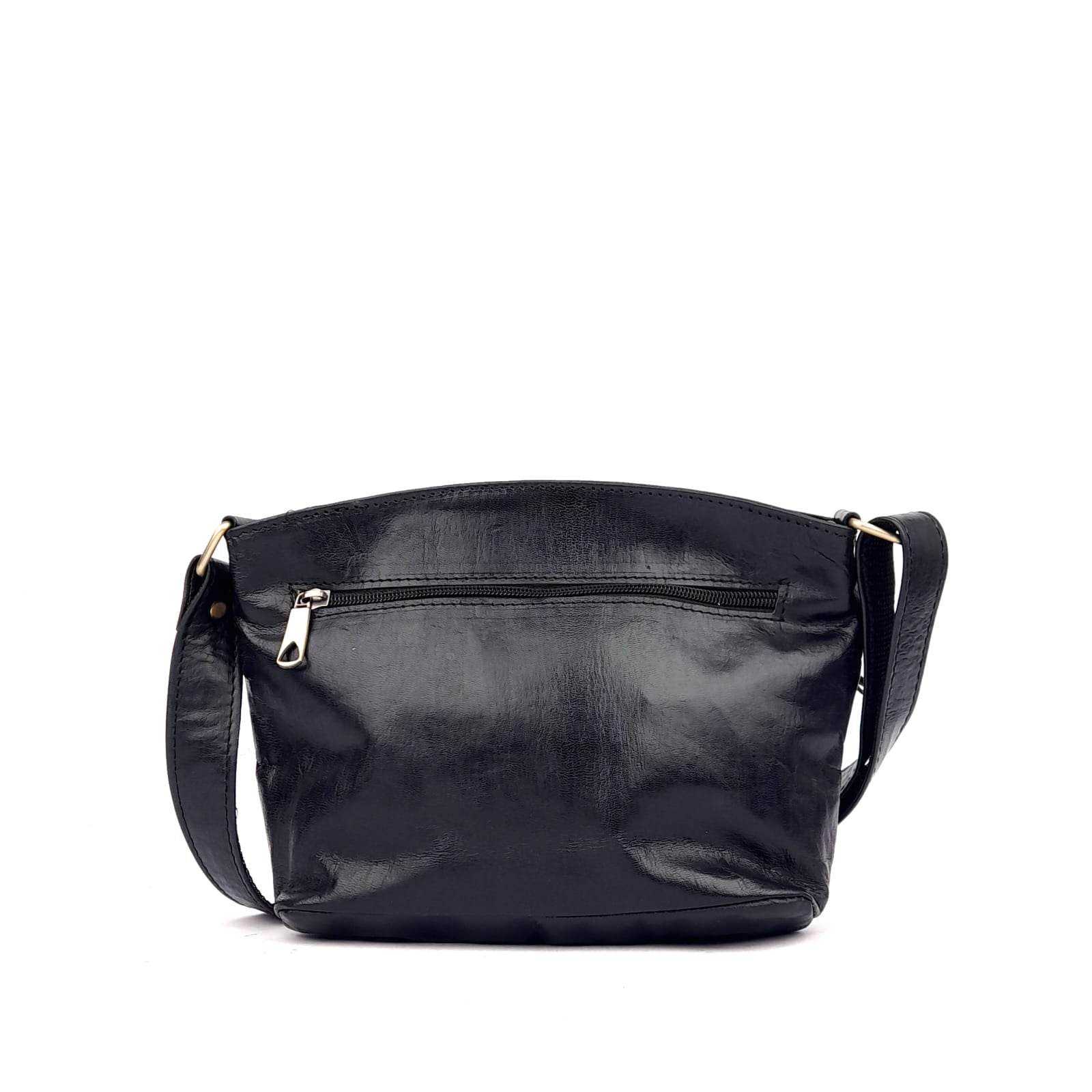 A63 Black traditional Leather Women's Bag