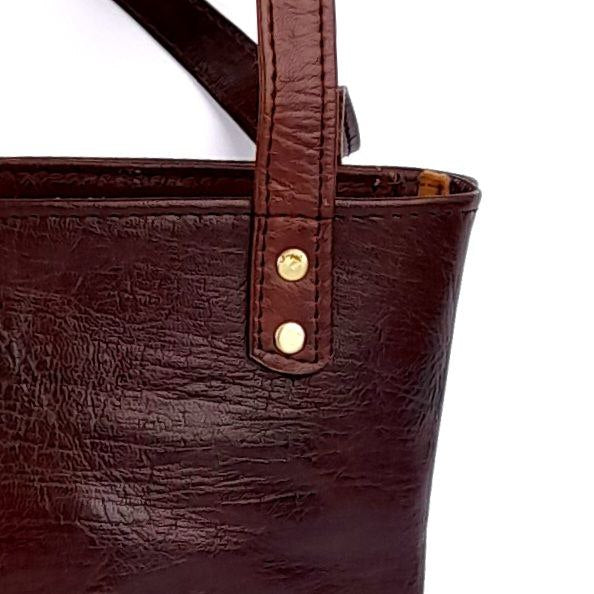 A64 Brown traditional Leather Women's Bag