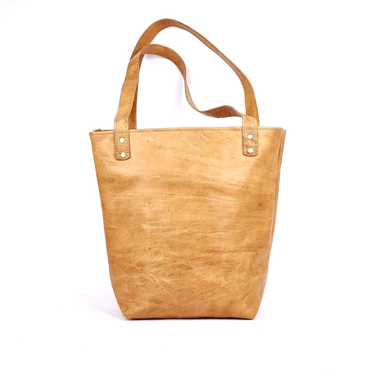 A64 traditional Leather Women's Bag Sand
